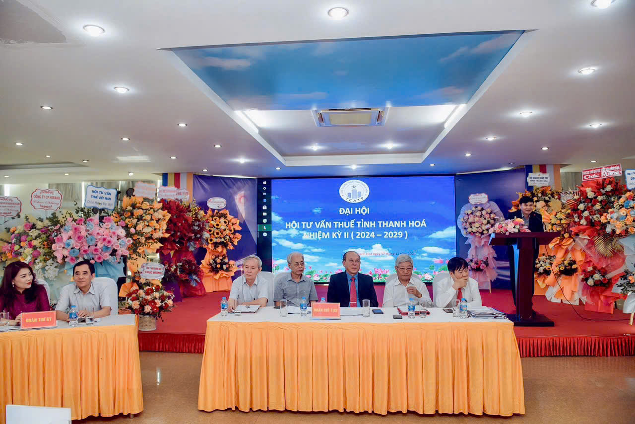 Ảnh Đại hội lần thứ 2 Hội tư vấn thuế tỉnh Thanh Hoá